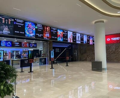 Odeon Multicines - Tricorne Premium LED Screen Installation, Spain