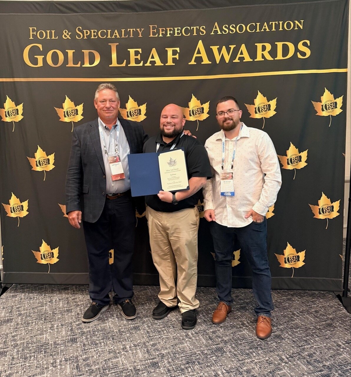SunDance Earns Five FSEA Gold Leaf Awards for Excellence in Print Embellishments