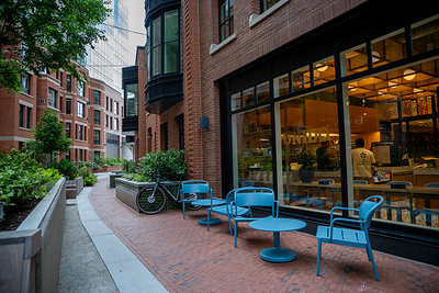 Outdoor seating
