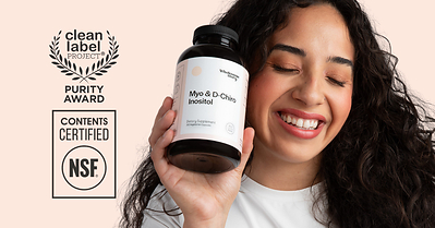 Wholesome Story Sets the Gold Standard for Inositol With NSF Contents Certification