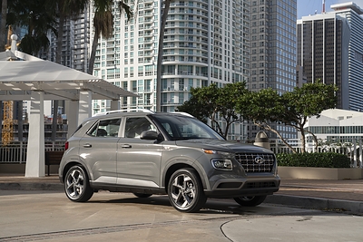 The Hyundai Venue is photographed in Miami, Fla. on Aug. 8, 2022.