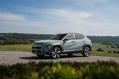 The Hyundai Kona is photographed in Baltimore, MD., on Sept. 12, 2023.