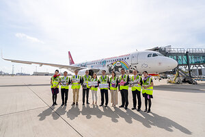 香港航空 X 海洋公園 Panda Friends彩繪客機全面升級