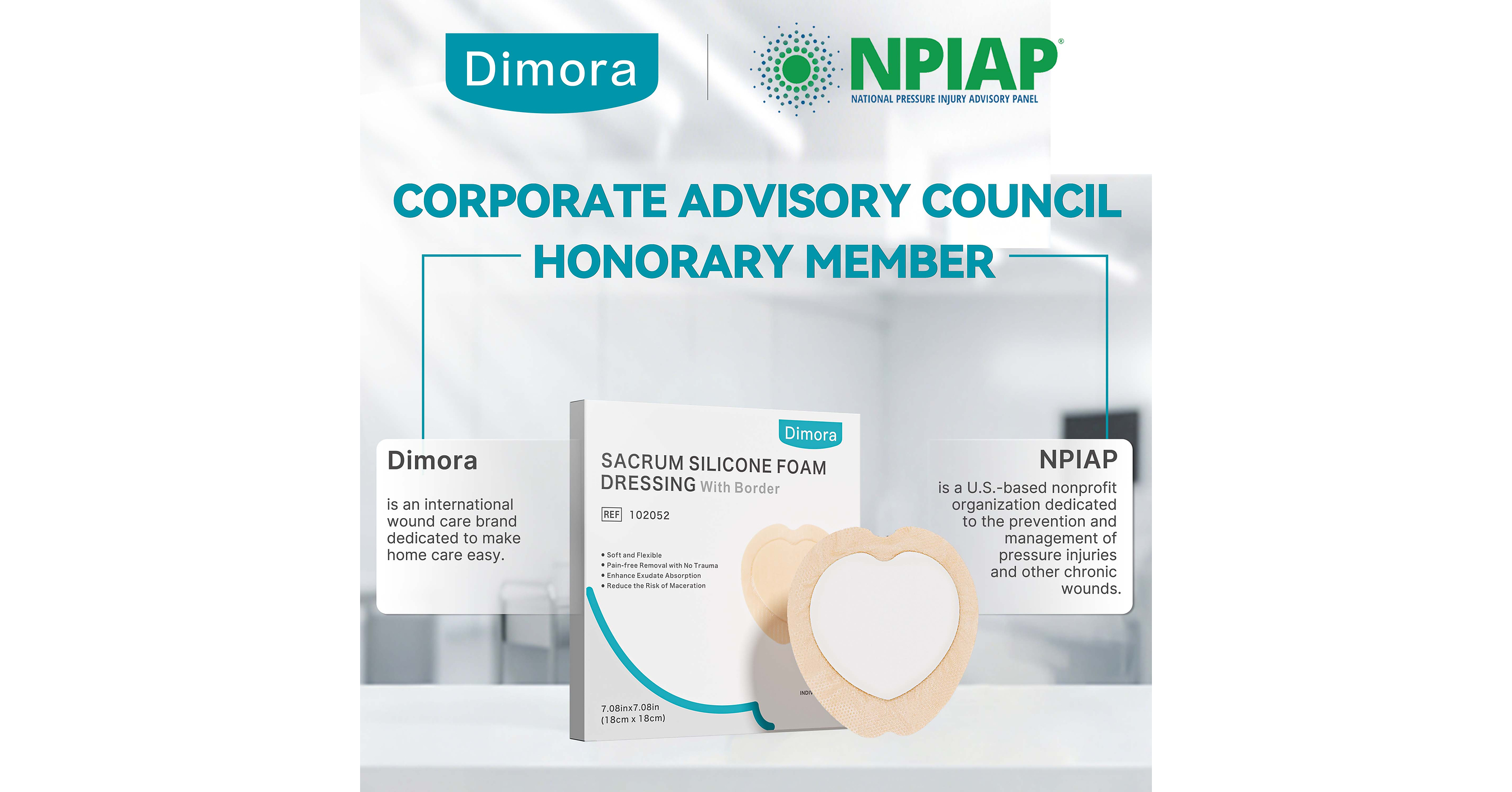 Dimora Medical has joined the NPIAP Corporate Advisory Council as an Honorary Member