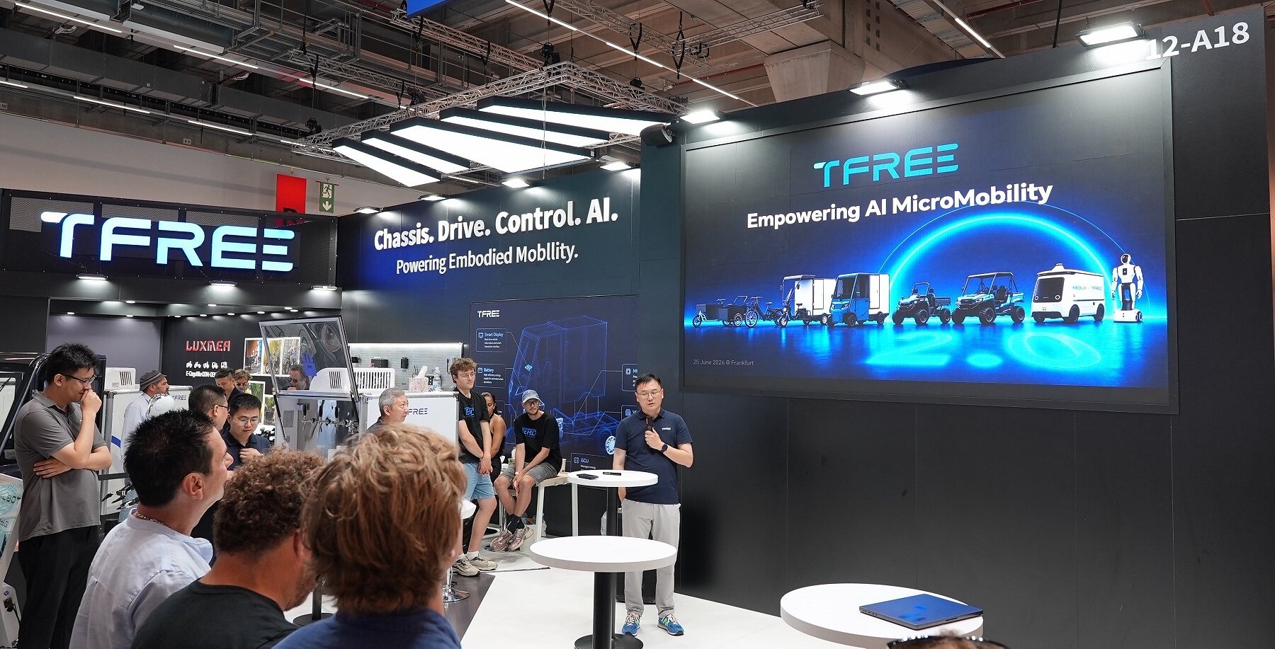 Auf der EUROBIKE 2026 wird TFREE offiziell vorgestellt: Entwicklung der operativen Systemarchitektur für KI-gestützte Mikromobilität