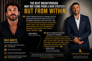 GrowthGods CEO Max Mayes Credits Inner Transformation for Business Breakthroughs as Ryan Zofay's Leadership Framework Gains Momentum Among Entrepreneurs