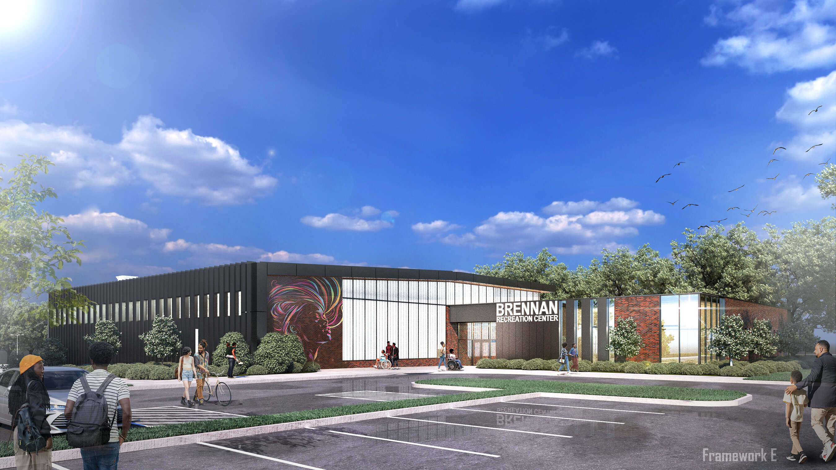 TOM GORES AND CITY OF DETROIT BEGIN CONSTRUCTION ON NEW BRENNAN COMMUNITY CENTER AT ROUGE PARK