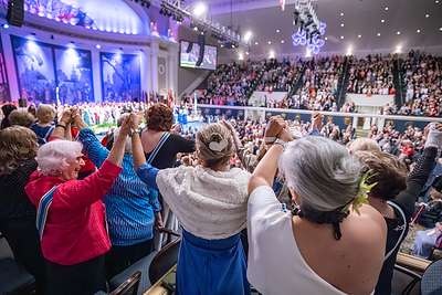 Nearly 5,000 members are attending the Daughters of the American Revolution 135th Continental Congress this week in Washington, D.C. The Opening Ceremony on Wednesday evening, June 24, 2026 was a celebratory event filled with friendship, recognition, and patriotism.