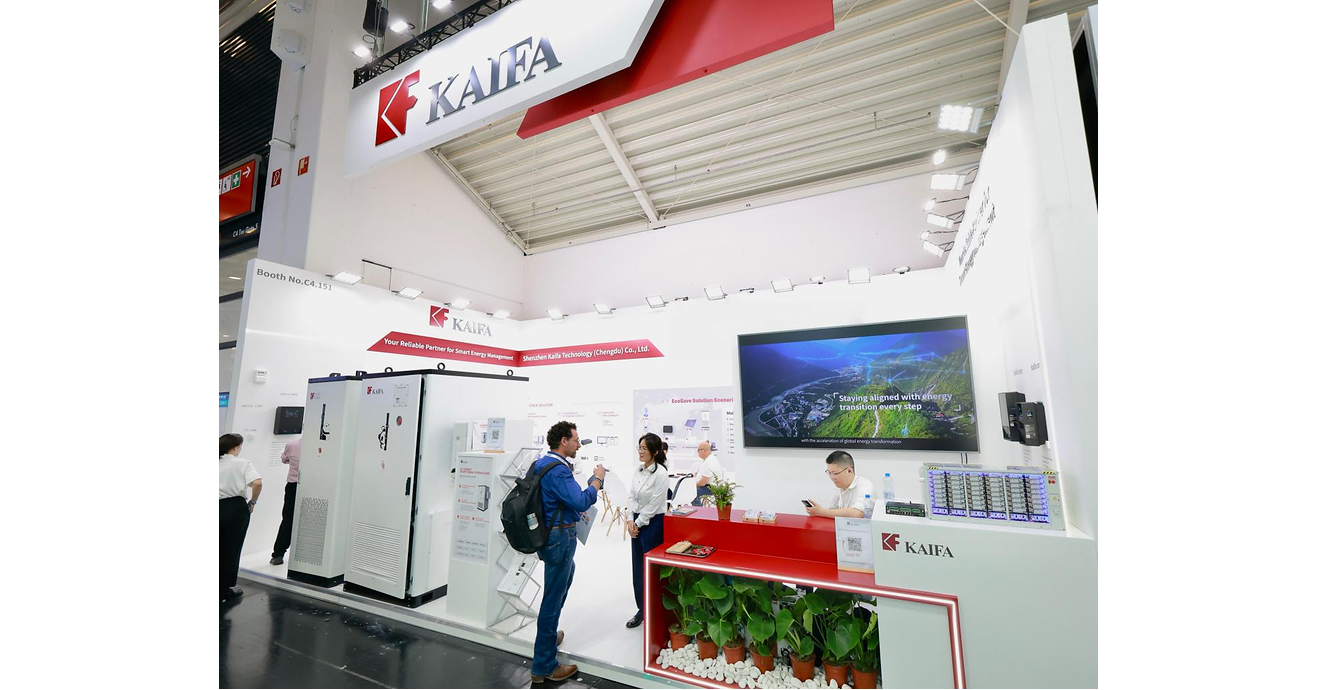 KAIFA pr&eacute;sente ses solutions compl&egrave;tes de stockage d&eacute;nergie lors du salon &laquo; The Smarter E Europe 2026 &raquo;