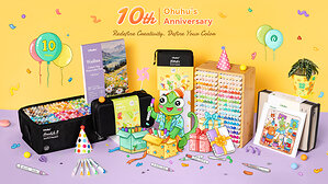 Ohuhu celebra 10 años de color, creatividad y comunidad
