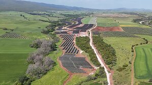 LONGi and FARIA RENEWABLES cooperate on large-scale Greek solar plants, help discover prehistoric site