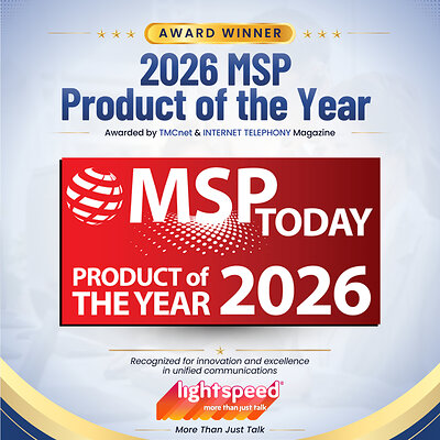 Lightspeed Named 2026 MSP Today Product of the Year