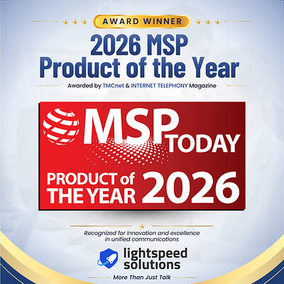 Lightspeed Solutions Named MSP Today Product of the Year