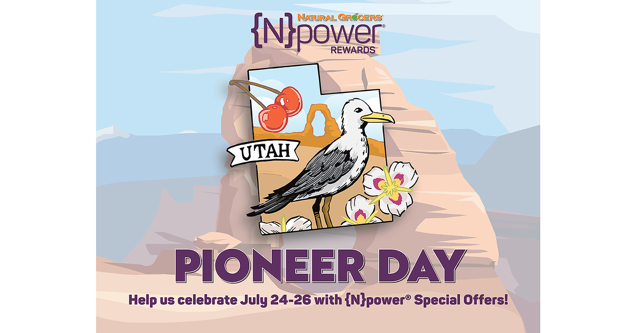 Natural Grocers® Celebrates Pioneer Day with a Special Gift and Savings July 24-26, 2026