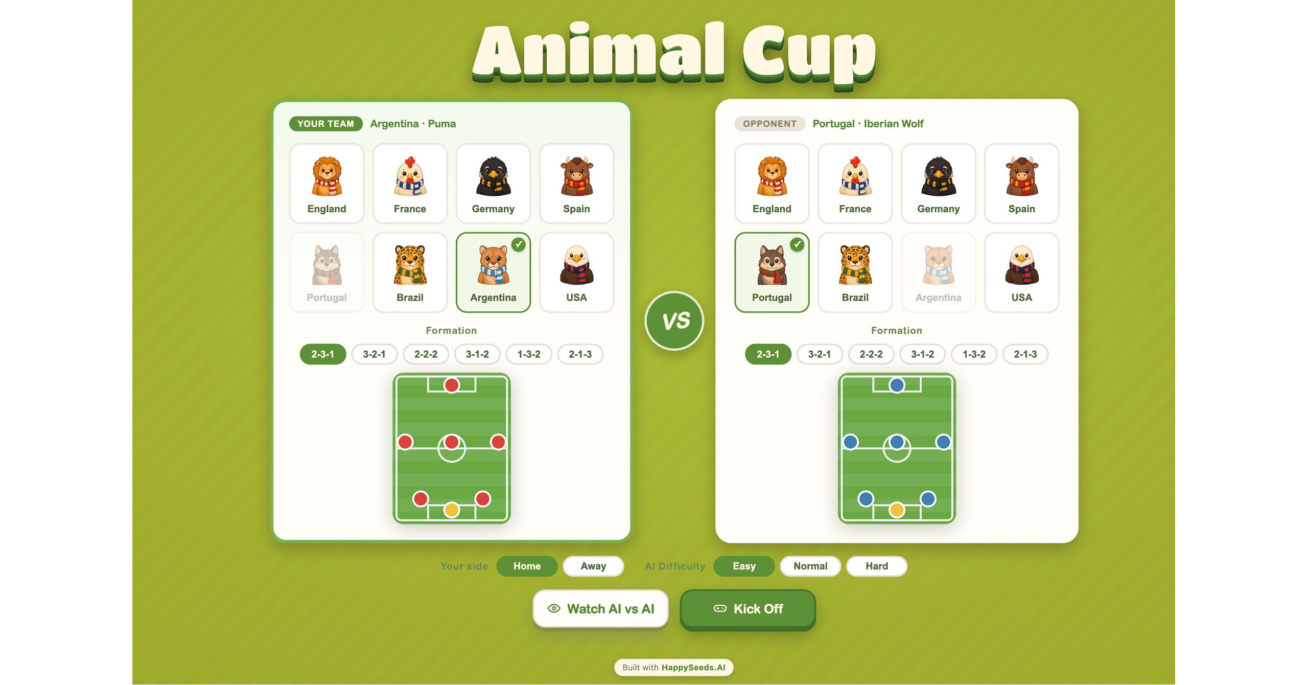 AI App Builder HappySeeds Turns One Creators Idea Into a Playable Football Game -- No Dev Team