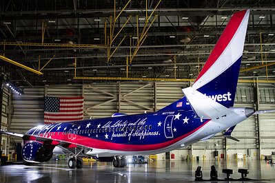 Southwest Airlines celebrates America250 with Independence One livery unveiled in April