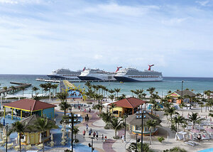 Carnival Corporation Completes New Pier Extension for Celebration Key in The Bahamas