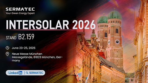 Sermatec na Intersolar Europe 2026: Digitální inteligence jako hnací síla skladování energie a klíč k ekologičtější budoucnosti