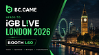 BC.GAME Showcases Its Crypto-First iGaming Ecosystem at iGB L!VE 2026
