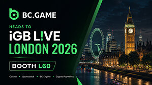 BC.GAME Showcases Its Crypto-First iGaming Ecosystem at iGB L!VE 2026