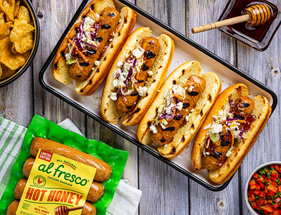Al Fresco introduces its limited-edition Hot Honey Fully Cooked Chicken Sausage, bringing together the sweetness of honey with a subtle kick of heat in a crave-worthy new flavor.