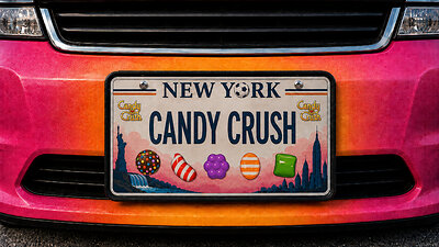 Candy Crush launches ‘Candy Cabs,’ a fleet of interactive rides equipped with in-cab tablets, where you play and they pay for your ride