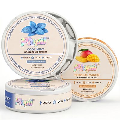Plopii Launches Nootropic Nicotine-Free Focus Pouches Powered by