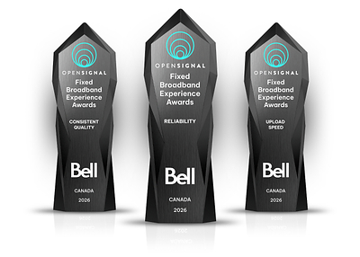 Bell wins Opensignal awards for Canada’s Most Reliable Internet, Canada’s Most Consistent Internet Quality and Canada’s Fastest Internet Upload Speeds