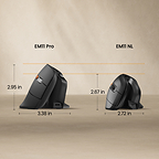 ProtoArc EM11 Pro Ergonomic Vertical Mouse