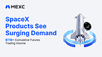 MEXC SpaceX Products See Surging Demand as Cumulative Futures Trading Volume Surpasses $7.1 Billion
