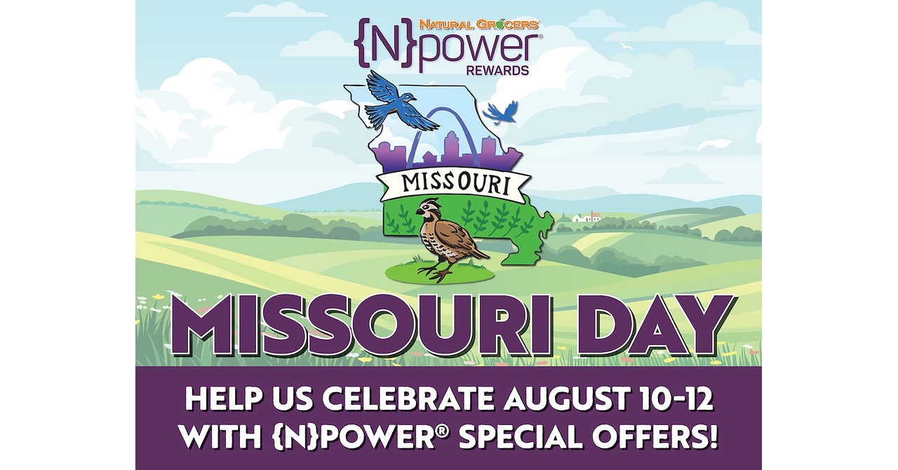 Natural Grocers® Celebrates Missouri Day with a Special Gift and Savings August 10-12, 2026