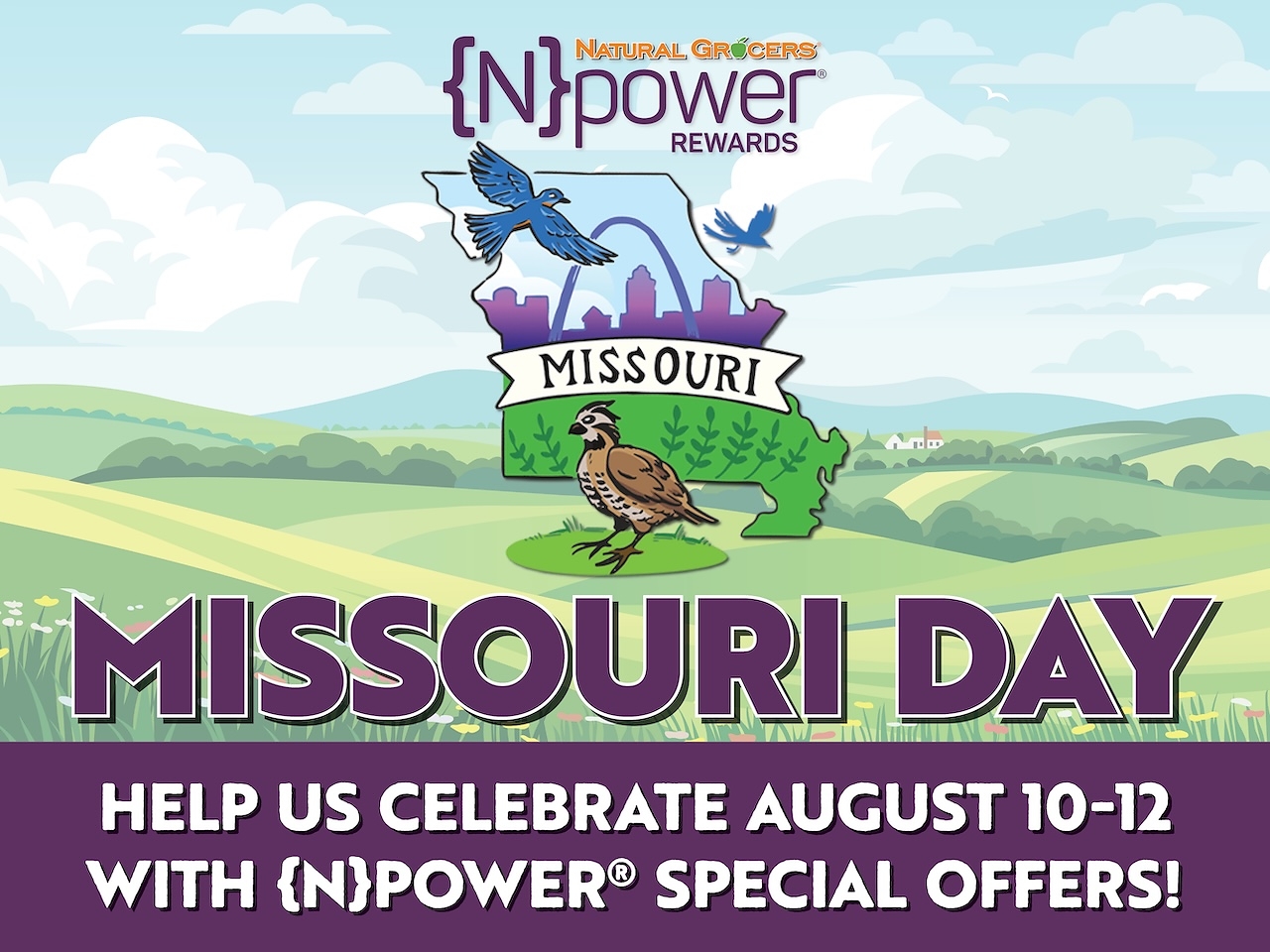 Natural Grocers® Celebrates Missouri Day with a Special Gift and Savings August 10-12, 2026
