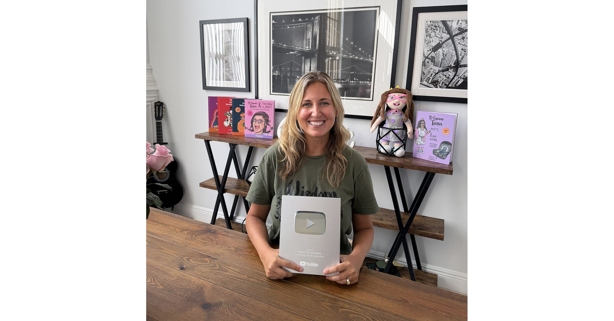 Wisdom for Wannabes Celebrates YouTube Silver Creator Award After Surpassing 100,000 Subscribers and 1.5 Million Views