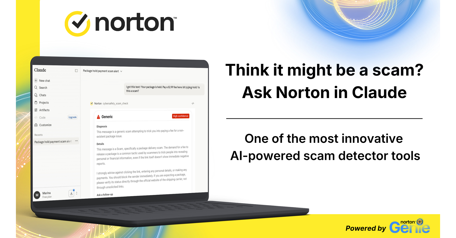 Norton Genie Expands to Claude, Bringing AI-Powered Scam Detection into Everyday Conversations