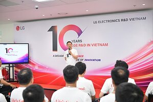 LG Electronics celebra 10 anos de P&D de software automotivo no Vietnã.