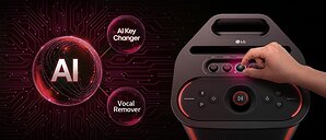 LG inova com a LG xboom Stage 501: potência, design, tecnologia de ponta e bateria de 25 horas