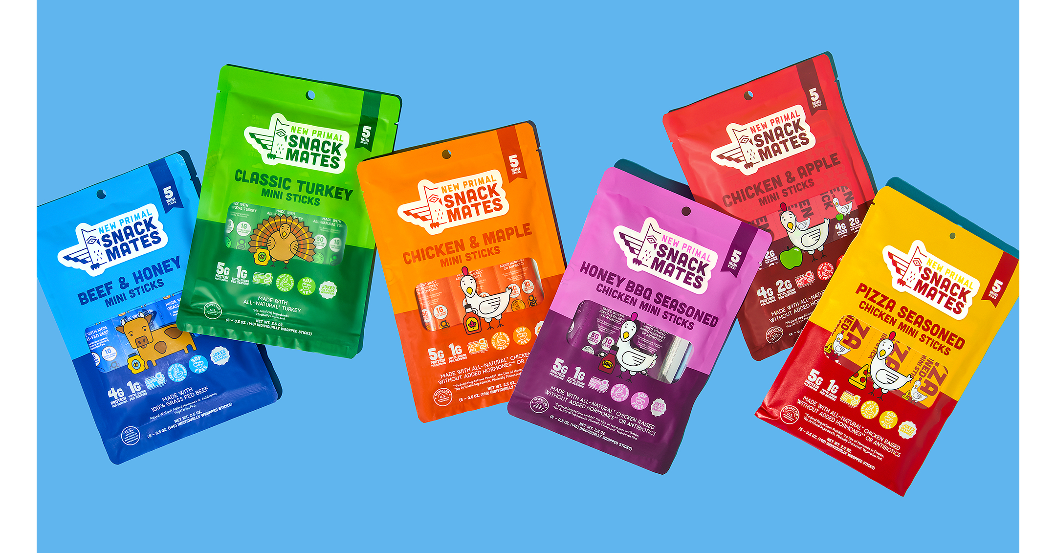 New Primal Announces Nationwide Target Expansion and Snack Mates Line Refresh