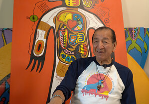 407 ETR commissions Indigenous artist Philip Cote for new mural on the highway