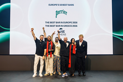 LINE V ATÉNACH VYHLÁSENÝ ZA NO.1 PRI ODHALENÍ PRVÉHO ZOZNAMU EUROPE'S 50 BEST BARS 2026