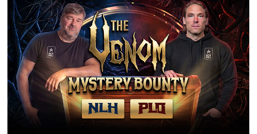 Americas Cardroom Announces Record-Setting Dual Mystery Bounty Venoms with $15 Million GTD