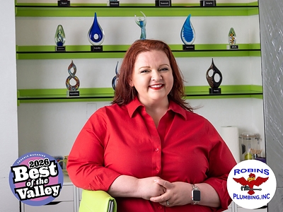 Robins Plumbing Named Winner of the 2026 Best of the Valley Readers' Choice Award for Plumbing