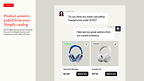 With Shopify integration, Text AI agents turn product questions into purchase opportunities by surfacing live inventory, pricing, and shoppable product recommendations directly in chat.