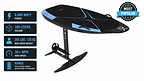 The XFoil Apex features hand-laid carbon fiber composite construction and a proprietary active flight stabilization system, available direct-to-consumer starting at $6,499. (PLX Devices Inc./XFoil™)