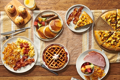 Golden Corral's nationwide breakfast buffet features a variety of guest favorites. As part of the brand's America $2.50 Value Deals campaign, guests can enjoy a $2.50 Kids Breakfast Buffet with the purchase of an adult buffet on Saturdays and Sundays through July 26.