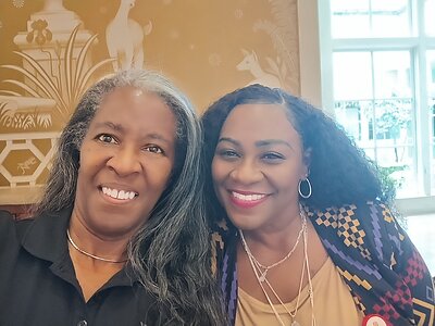 Helen Callier, Founder and CEO of Permit US NOW (L) with Crystal Royal, H-E-B Supplier Diversity Manager (R) at the 13th Subcontractors USA Top 25 Primes and Subcontractors Luncheon on June 26, 2026