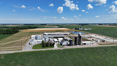Schwieterman Farms aerial view
