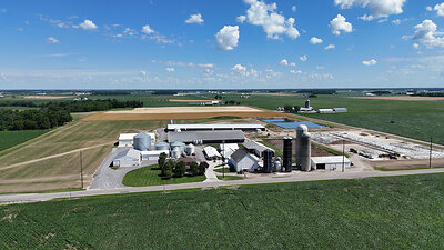 Schwieterman Farms aerial view