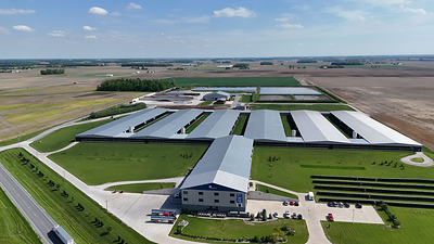 MVP Dairy aerial view