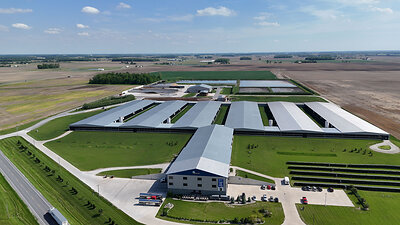 MVP Dairy aerial view