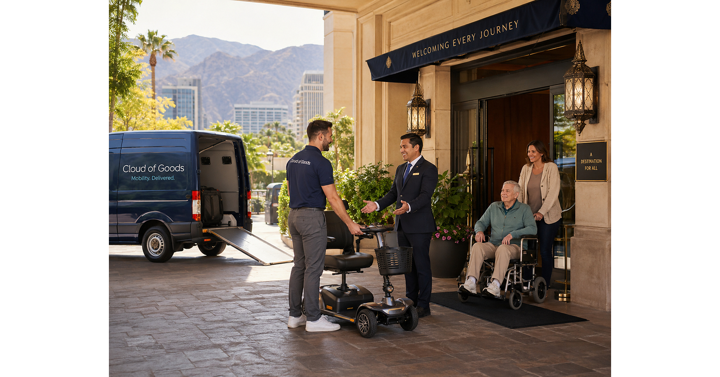 Cloud of Goods Calls for Destination Readiness Ahead of ADA Anniversary, Helping Travelers Plan Mobility, Accessibility, and Medical Gear Before Arrival